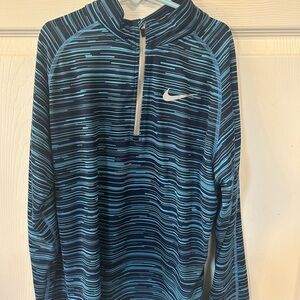 Nike Dri-FIT Blue Athletic Top